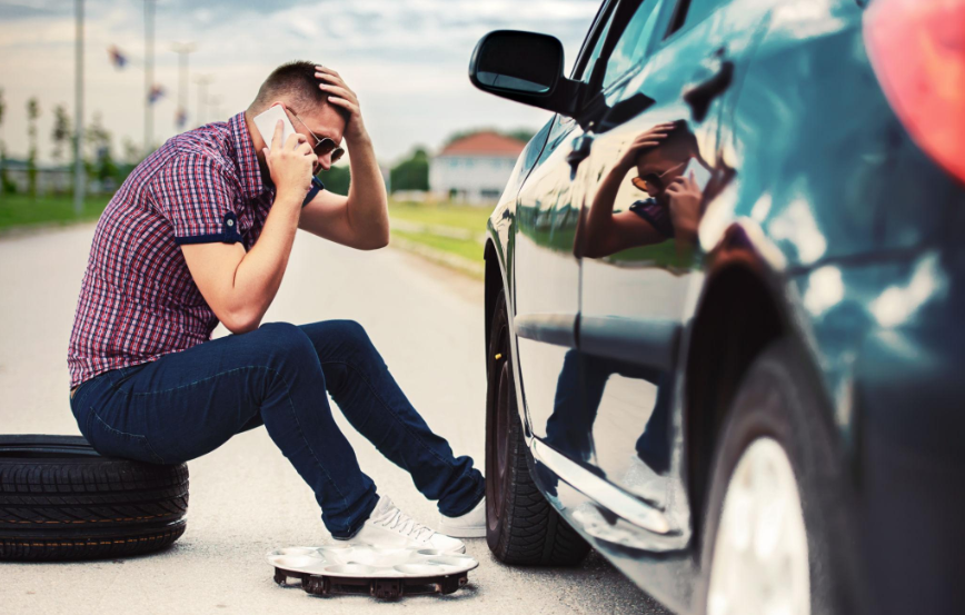 Roadside tyre assistance